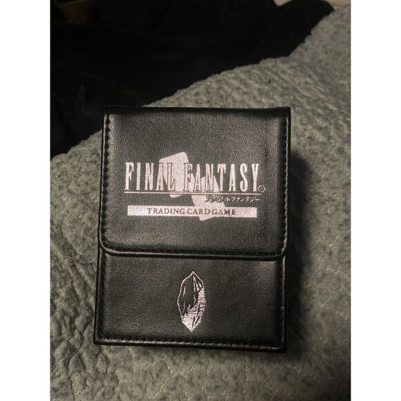 Final Fantasy TCG FFTCG Opus VII 7 Pre-Release Black Deck Box - - Picture 2 of 6